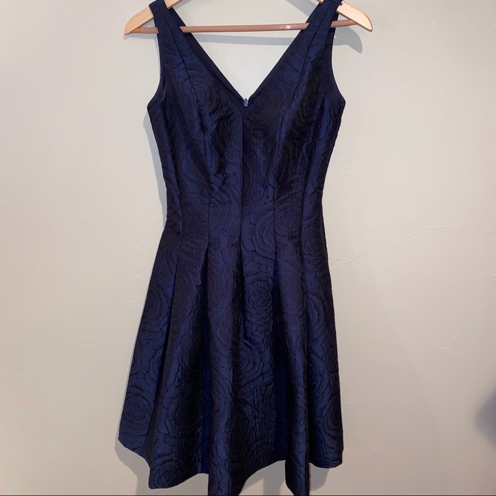 Lauren by Ralph Lauren Navy Cocktail Dress